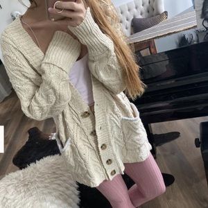 Free people Montana cable Cardi